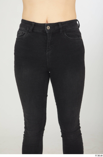 Aera black jeans casual dressed thigh 0001.jpg